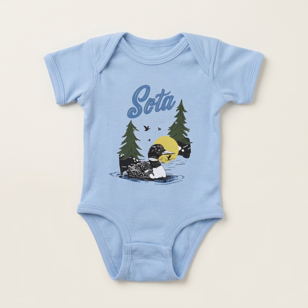 Retro Loon Onesie