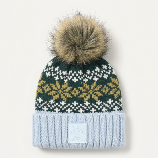 Snow Day Jacquard Beanie