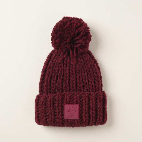 Snow Berry Chunky Beanie