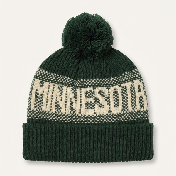 Face Off Jacquard Beanie