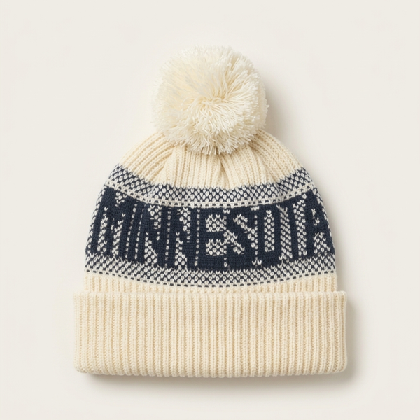 Midnight Howl Jacquard Beanie