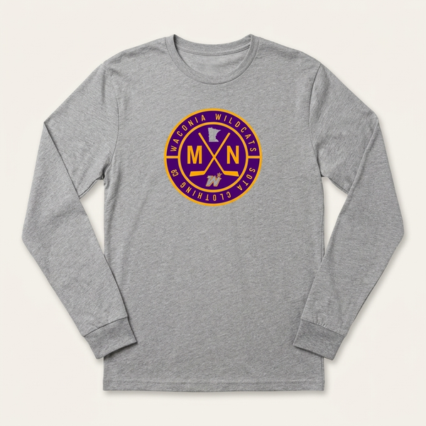 Waconia Wild Cats Adult Long Sleeve Shirt