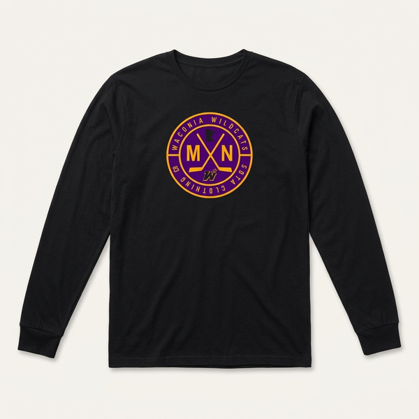 Waconia Wild Cats Adult Long Sleeve Shirt