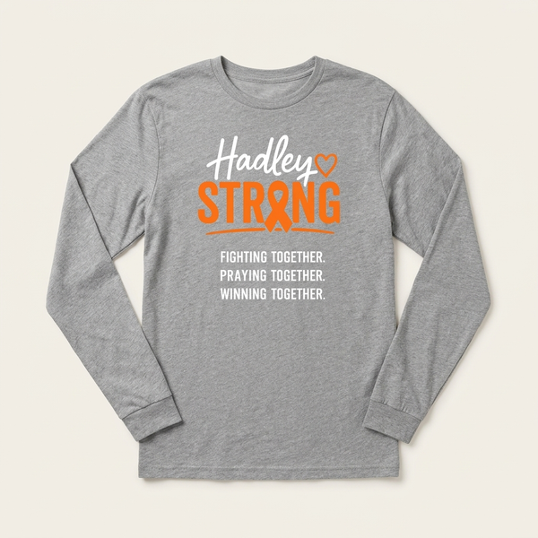 Hadley Strong Adult Long Sleeve Shirt