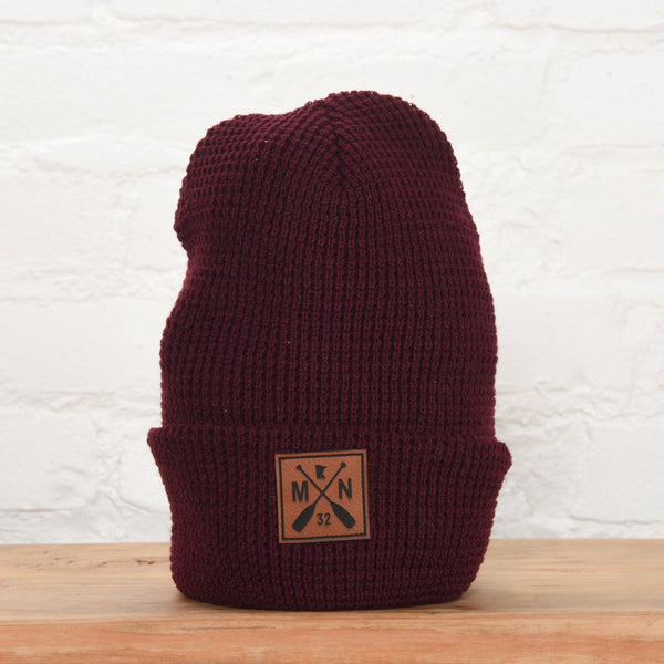 Baudette Waffle Knit Beanie - sota clothing