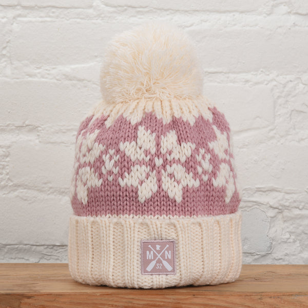 Crystal Rose Pom Beanie - sota clothing