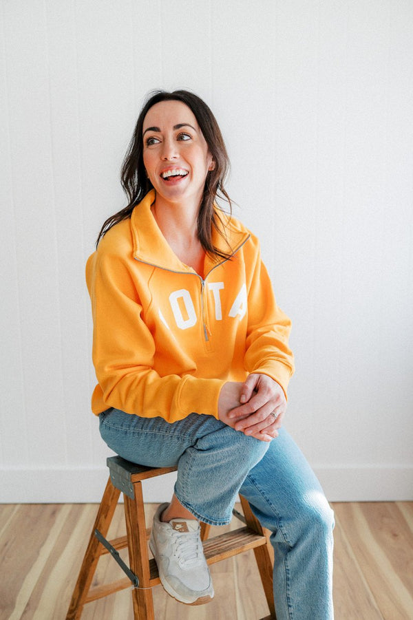 Women's Lila 1/2 Zip Sweatshirt - sota clothing