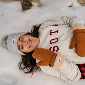 Ridge Line Pom Beanie - sota clothing