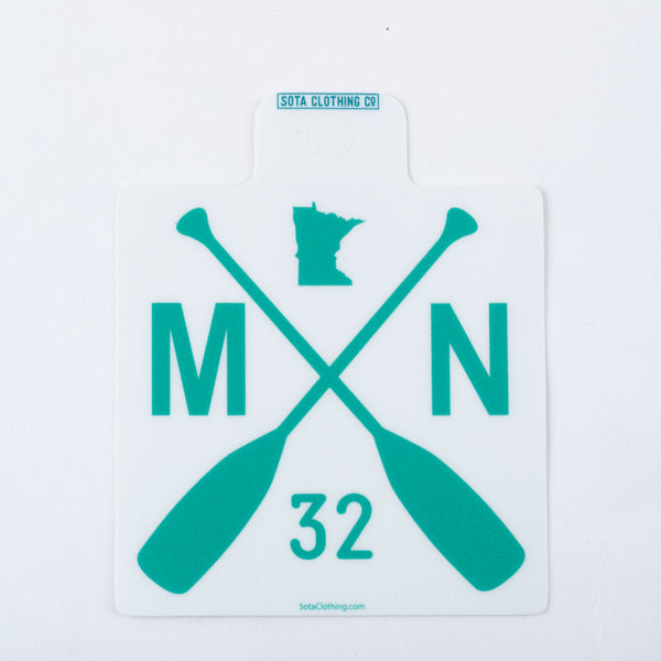 MN Paddle Sticker