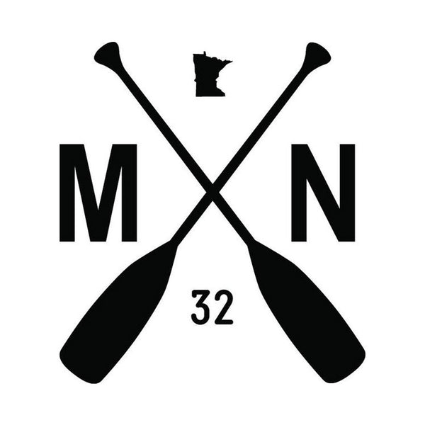 MN Paddle Decal