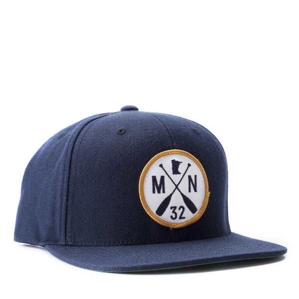 Scout Snapback Hat - Navy/Gold