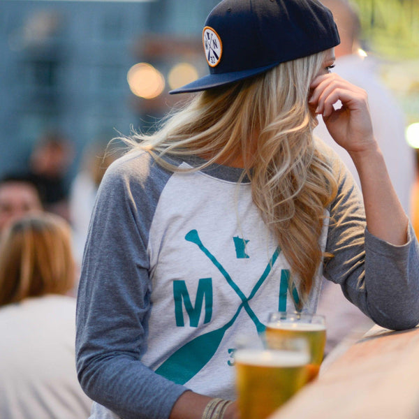 Scout Snapback Hat - Navy/Gold